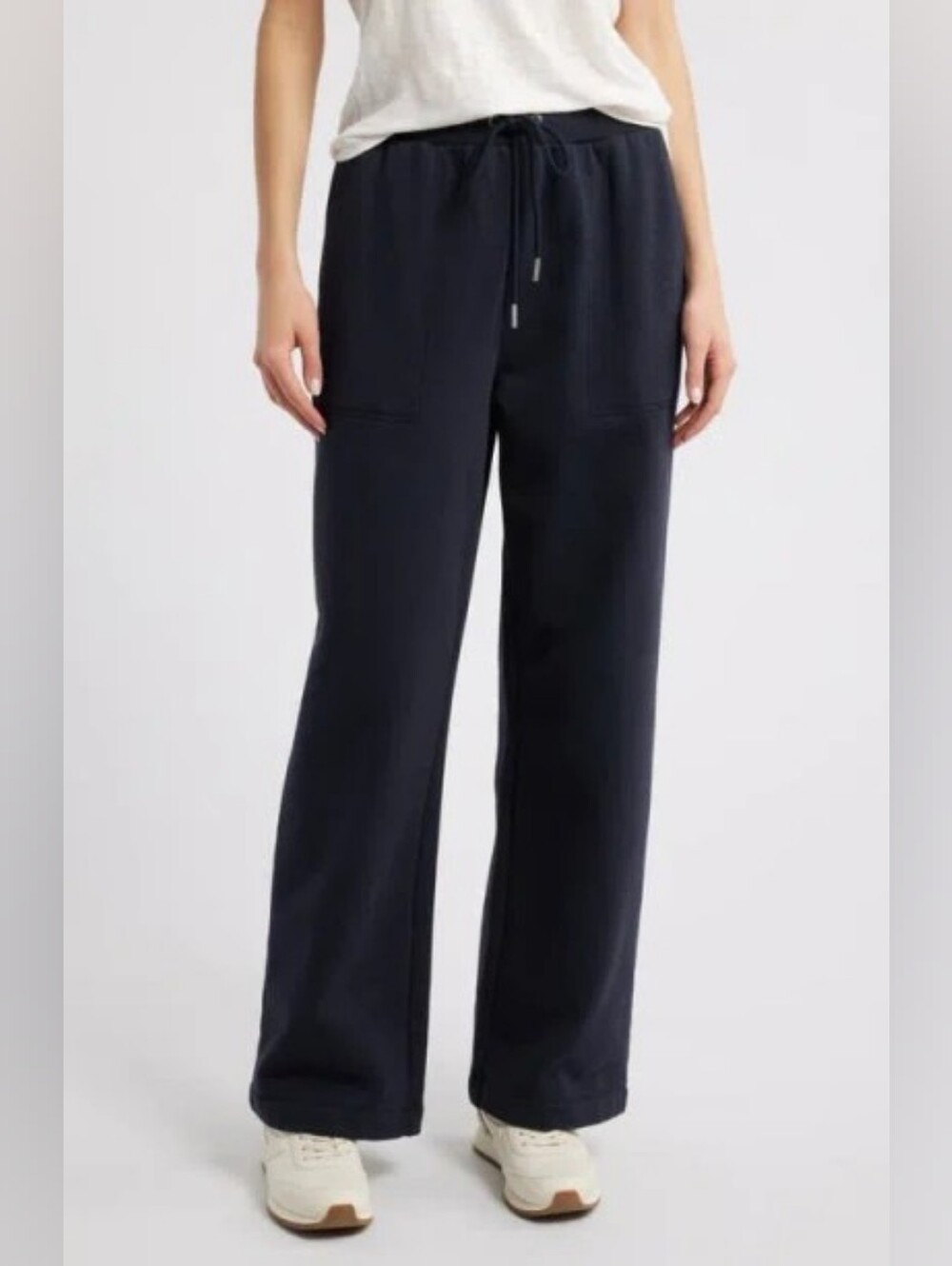 Frame Straight Leg Sweatpant in Dark Navy